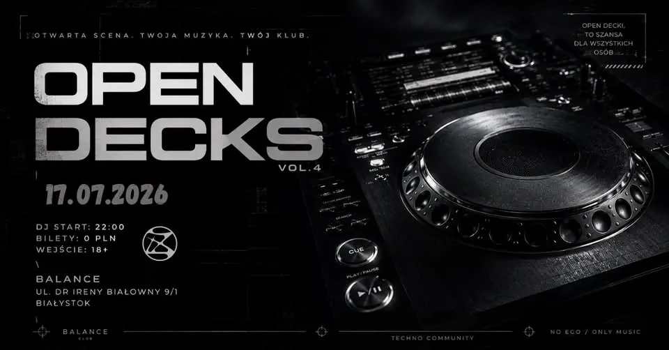 BALANCE - OPEN DECKS vol.4
