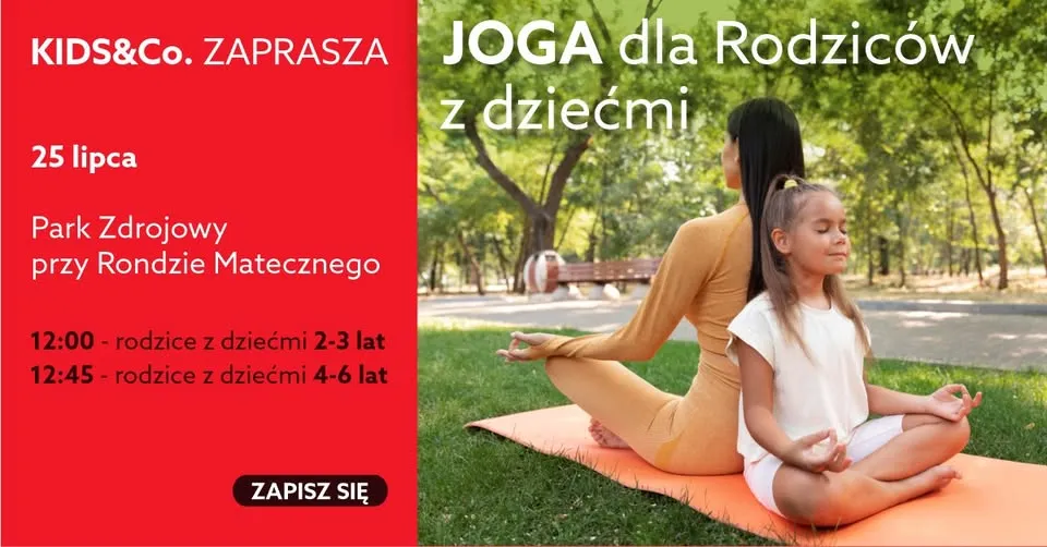 Joga w Parku z KIDS&Co. - Kraków 