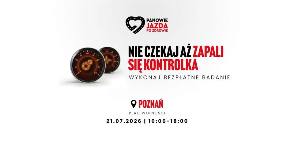 PANOWIE! JAZDA PO ZDROWIE - BEZPŁATNE BADANIA 🏎️ | POZNAŃ