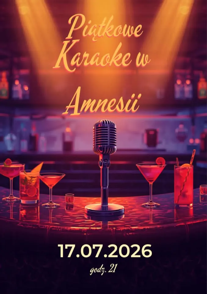 Piątkowe Karaoke w Amnesii . 🎤