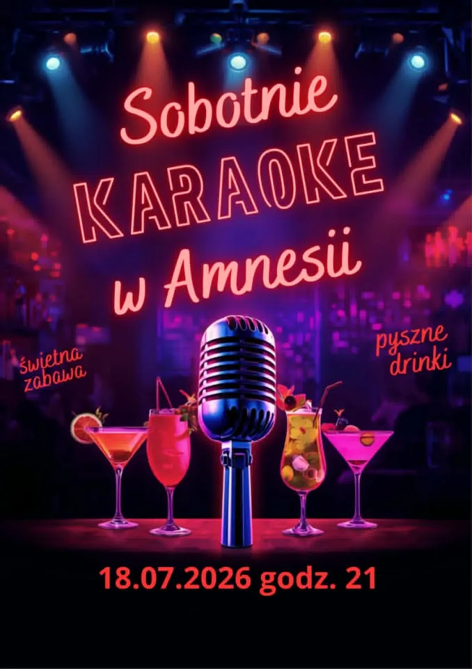 Sobotnie Karaoke w Amnesii . 🎤