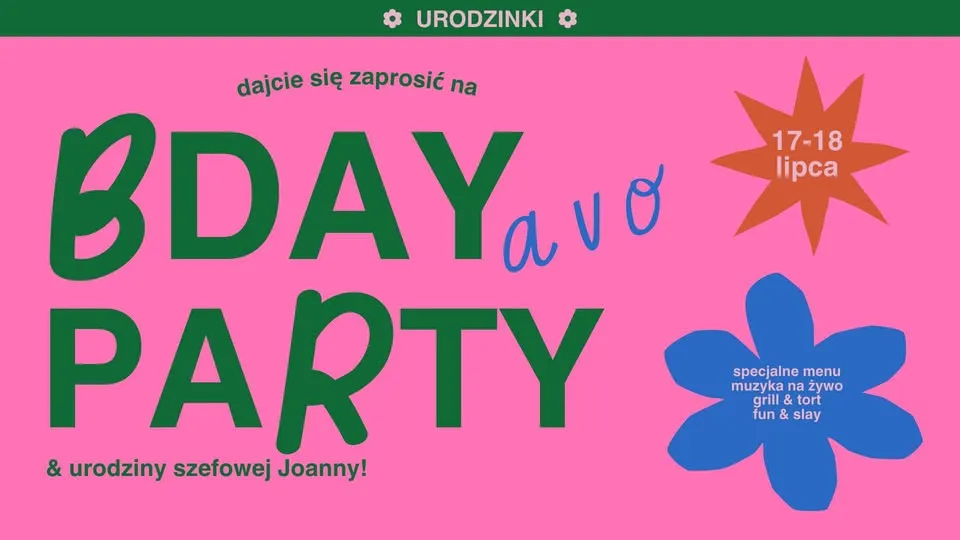 🎂URODZINKI AVO🍰