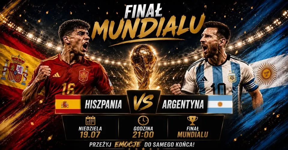 Transmisja: Finał Mistrzostw Świata FIFA 2026⚽