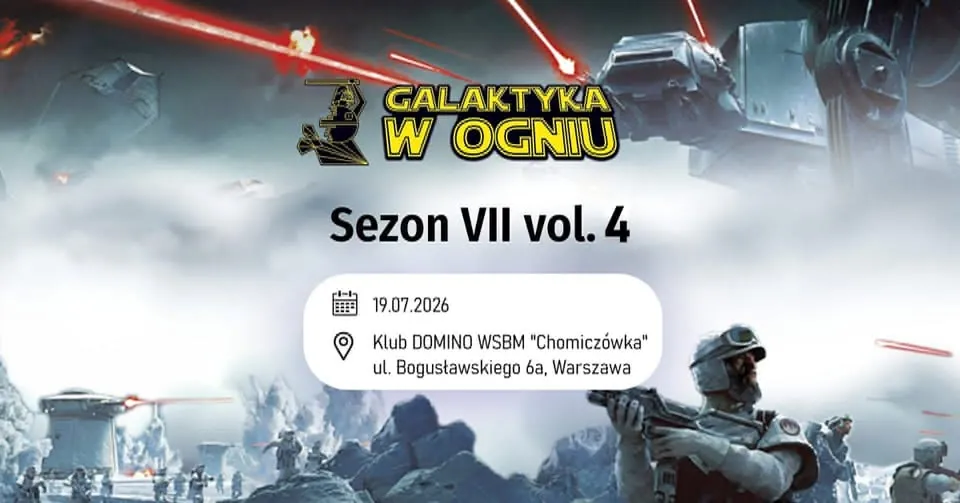 Turniej Star Wars Legion "Galaktyka w Ogniu" vol. IV, sezon VII