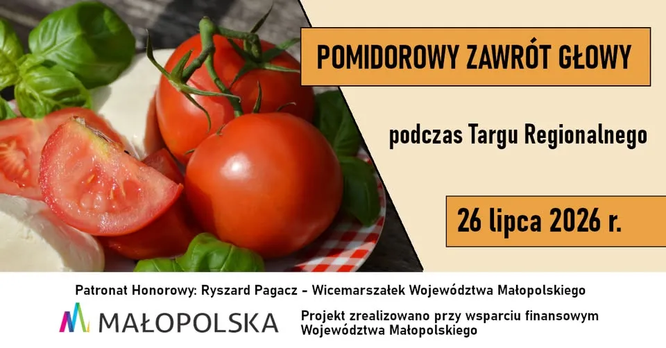 Pomidorowy zawrót głowy 🍅🍅🍅 podczas Targu Regionalnego 