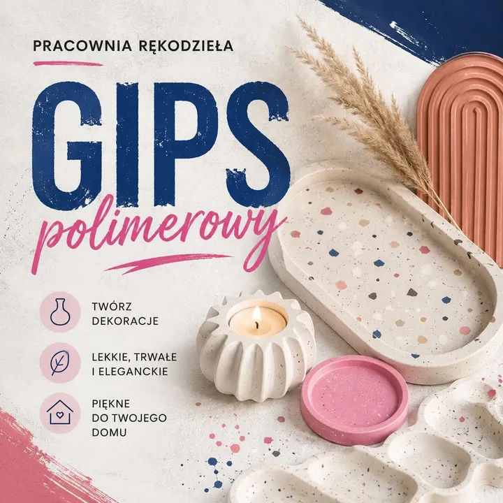 🌿 Pracownia Rękodzieła | Gips polimerowy