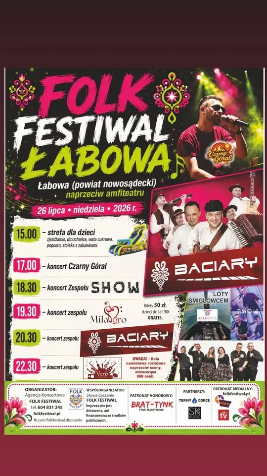 Folk festiwal Łabowa 