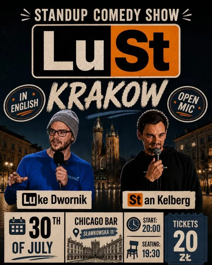 The LuSt Comedy Open Mic - Stand up in English