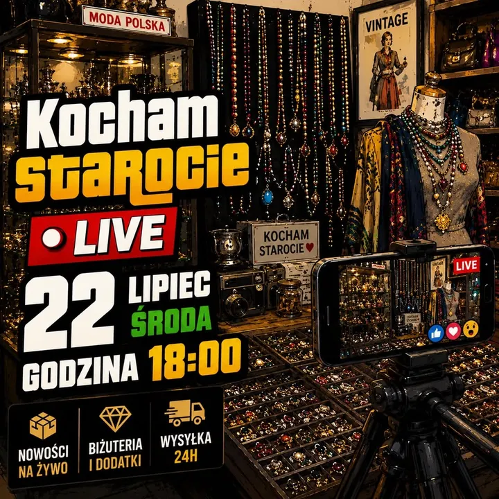 Wakacyjny live z biżuterią 