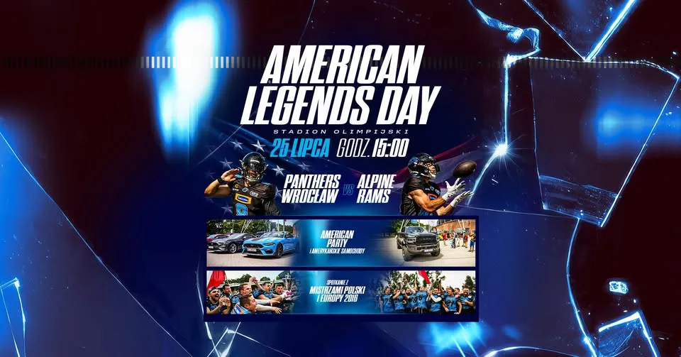 AMERICAN LEGENDS DAY! Panthers Wrocław zmierzą się z Alpine Rams!