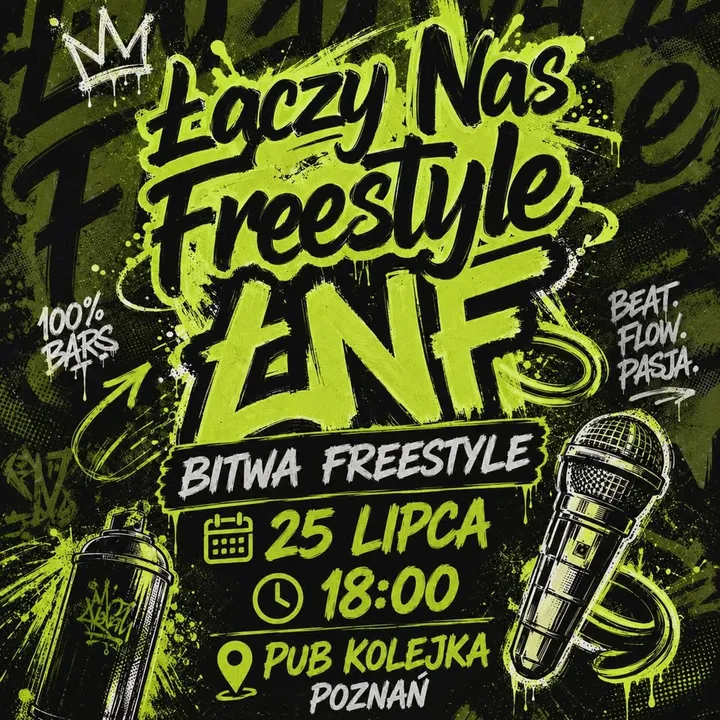 Łączy Nas Freestyle | ŁNF | Bitwa Freestyle | KOLEJKA Pub