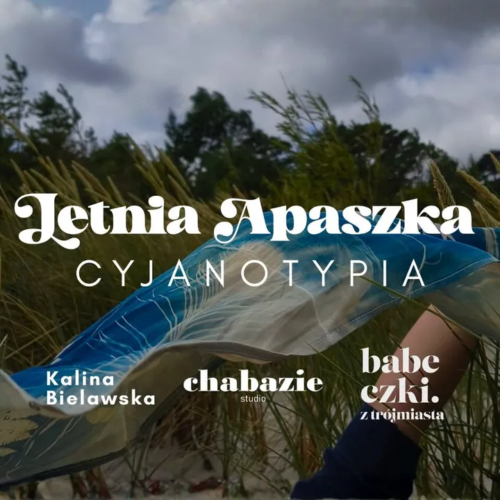 Sopot: Warsztaty - Zrób własną apaszkę metodą cyjanotypii 💙🌸☀️