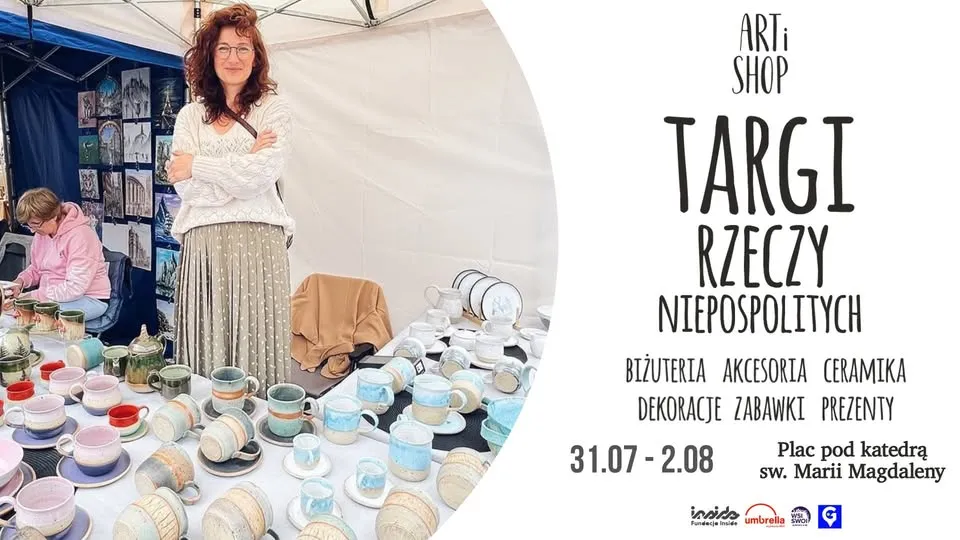 31.07 - 2.08 Targi Rzeczy Niepospolitych Artishop na Placu sw. Marii Magdaleny