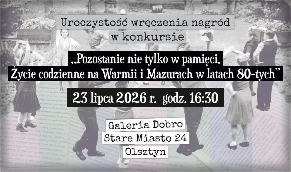 Pozostanie nie tylko w pamięci - uroczystość wręczenia nagród