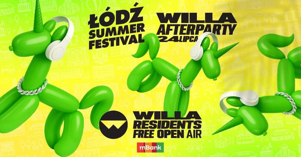 Łódź Summer Festival Afterparty w Willi (24.07)