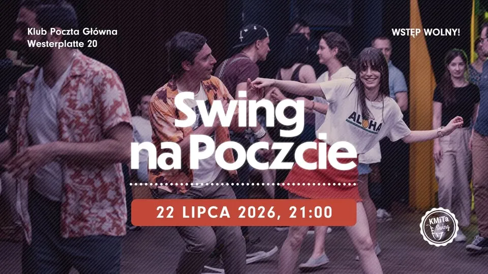 🌴 Swingowa potańcówka na Poczcie 🌴 | 22.07