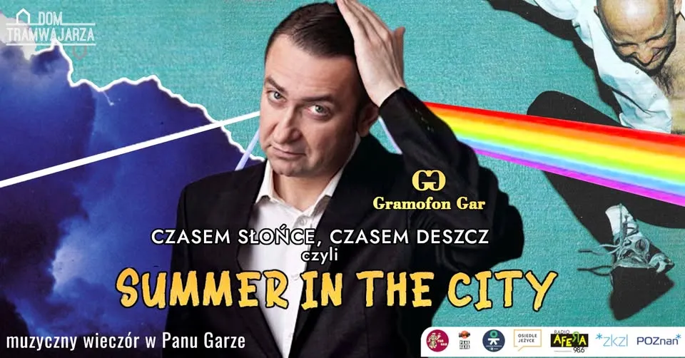 GRAMOFON GAR - Summer in the city - spotkanie muzyczne w Panu Garze - zaprasza Sebastian Konrad