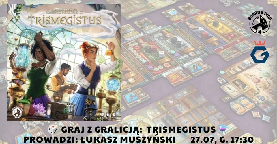 🎲 Graj z Gralicją: Trismegistus ⚗️