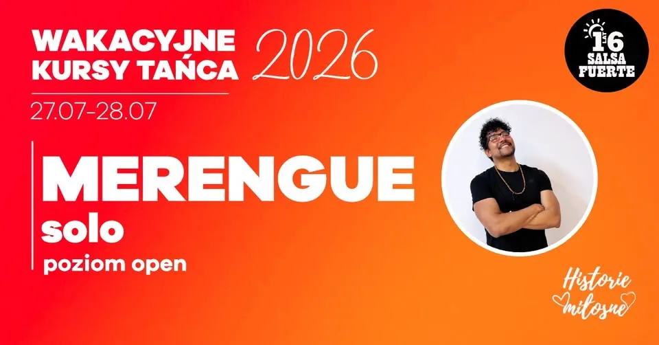 MERENGUE solo - wakacyjny kurs 4h