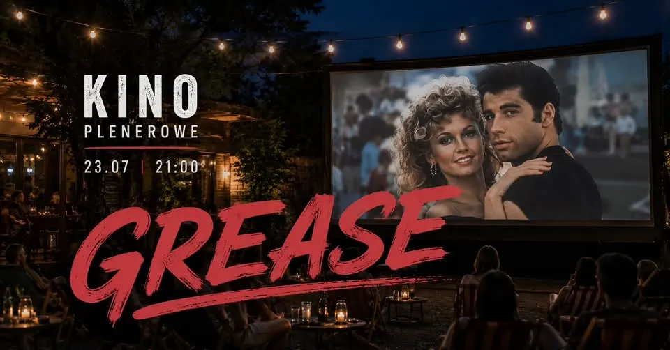 GREASE | Kino plenerowe w Ale Sztuka