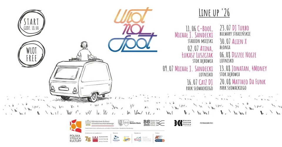 WLOTA NA SPOT - NOWA LOKALIZACJA - NAMIOT BBOSiR
