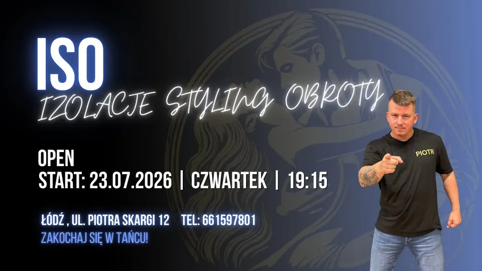 ISO | Izolacje • Styling • Obroty | Start 23.07.2026 CZWARTEK | 19:15