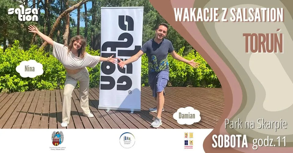Wakacje z Salsation w Toruniu (zajęcia taneczno-fitnessowe)