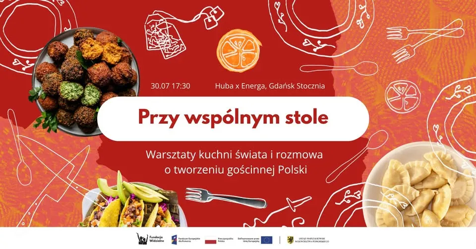 Przy wspólnym stole: warsztaty kuchni świata i rozmowa o tworzeniu gościnnej Polski👩🏽‍🍳👨🏼‍🍳🌍