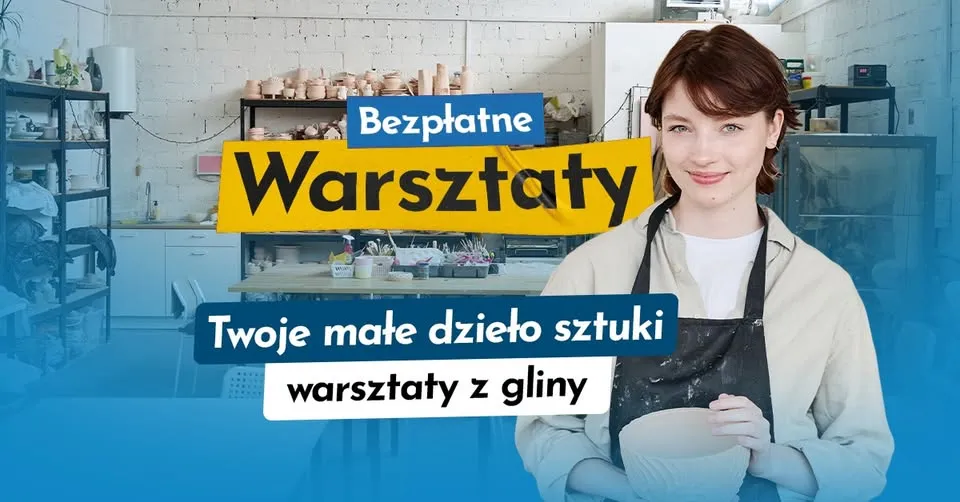 🎨 Twoje małe dzieło sztuki - warsztaty z gliny 🏺