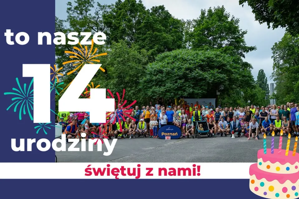 parkrun Poznań #670- 14 urodziny parkrun Poznań