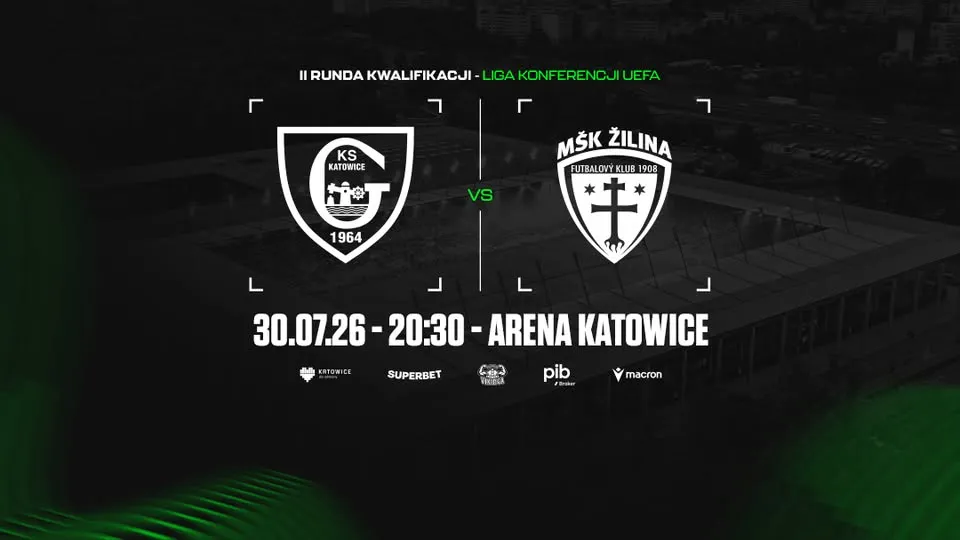 Liga Konferencji UEFA: GKS Katowice - MŠK Žilina