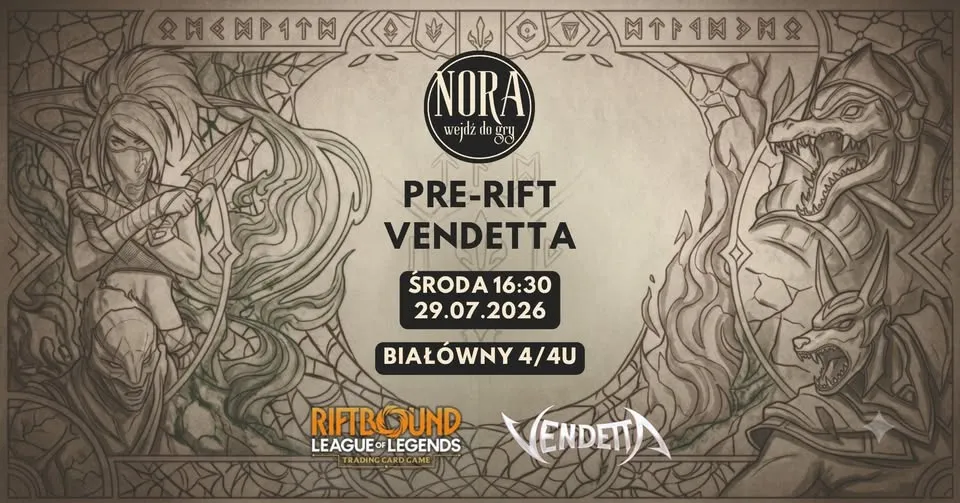 Riftbound Vendetta Pre-Rift w Norze!