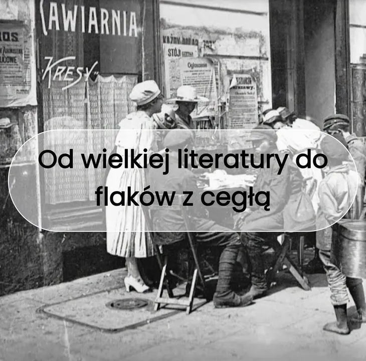 Od wielkiej literatury do flaków z cegłą, czyli najsłynniejsze lokale przedwojennego Śródmieścia.