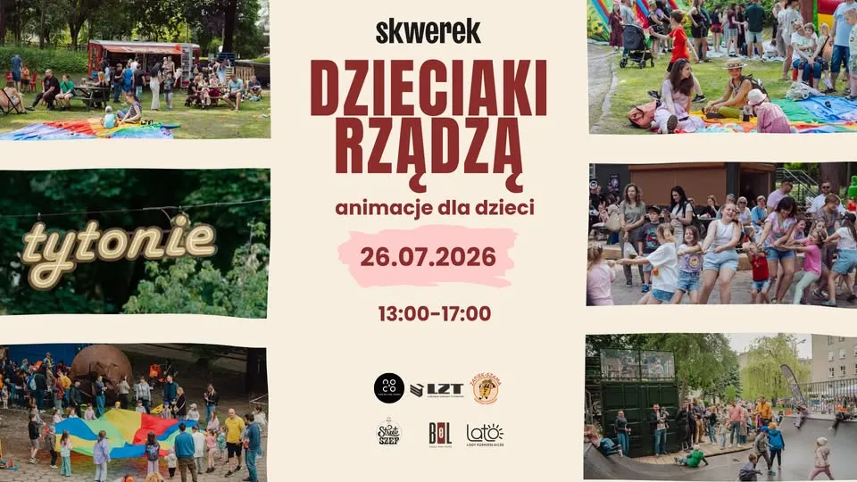 🎈 DZIECIAKI RZĄDZĄ NA SKWERKU 🎈