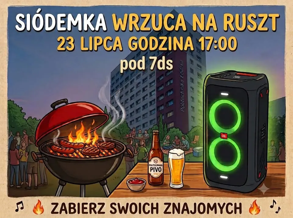 Siódemka wrzuca na ruszt