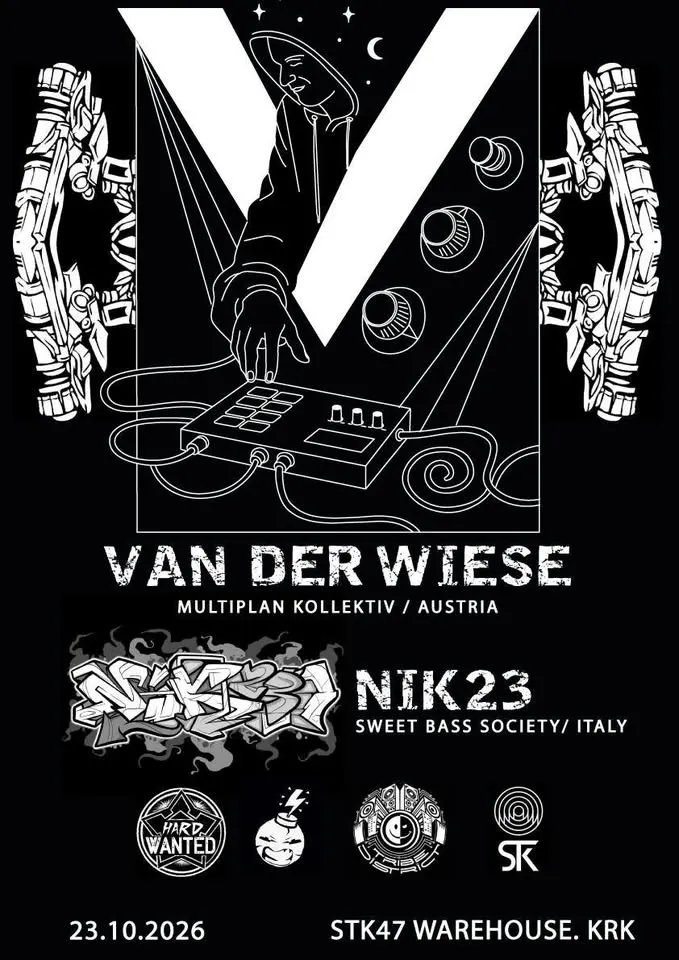 VAN DER WIESE – HardWanted x TribeDistrict – [23.10] STK, KRK