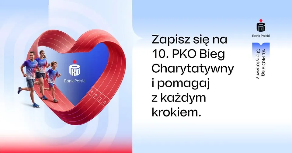 10th PKO Charity Run - 20 cities or virtual