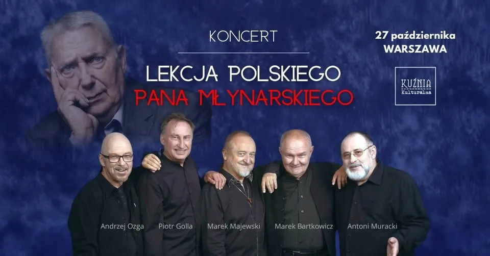 Lekcja polskiego Pana Młynarskiego ● koncert // Warszawa Wilanów
