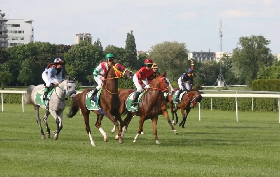 Walk around the Horse Racing Track Służewiec and the "racing town"