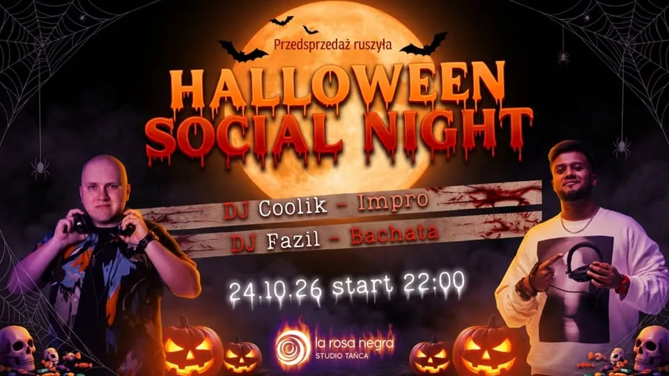 🎃 HALLOWEEN SOCIAL NIGHT | 24.10.2026 🎃