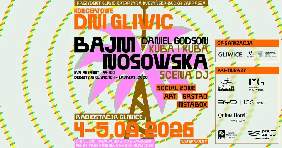 GLIWICE DAYS 2026 | The city plays at the end of summer!