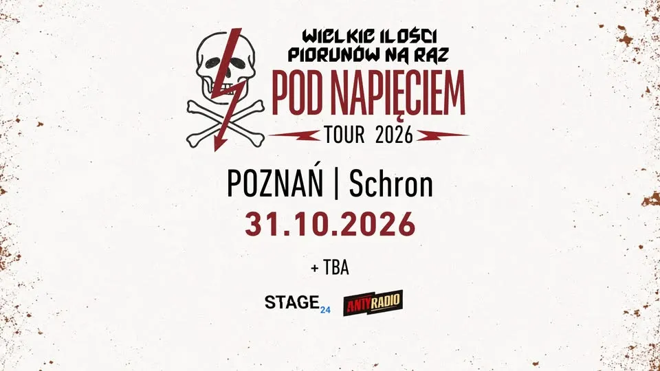 Wielkie Ilości Piorunów na Raz + TBA | Poznań | 31.10
