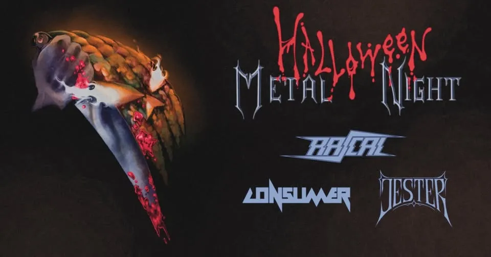 HALLOWEEN METAL NIGHT | RASCAL | JESTER | CONSUMER | Bielsko-Biała, Pub Stolarnia | 30.10.26