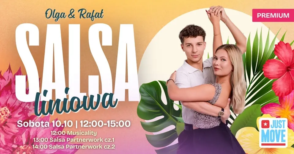 Salsa Liniowa z Olgą i Rafałem – 10.10