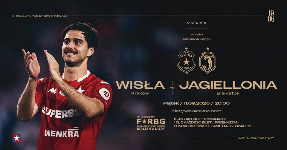 🔵⚪🔴 WISŁA KRAKÓW - JAGIELLONIA BIAŁYSTOK | 8th ROUND PKO BP EKSTRAKLASA
