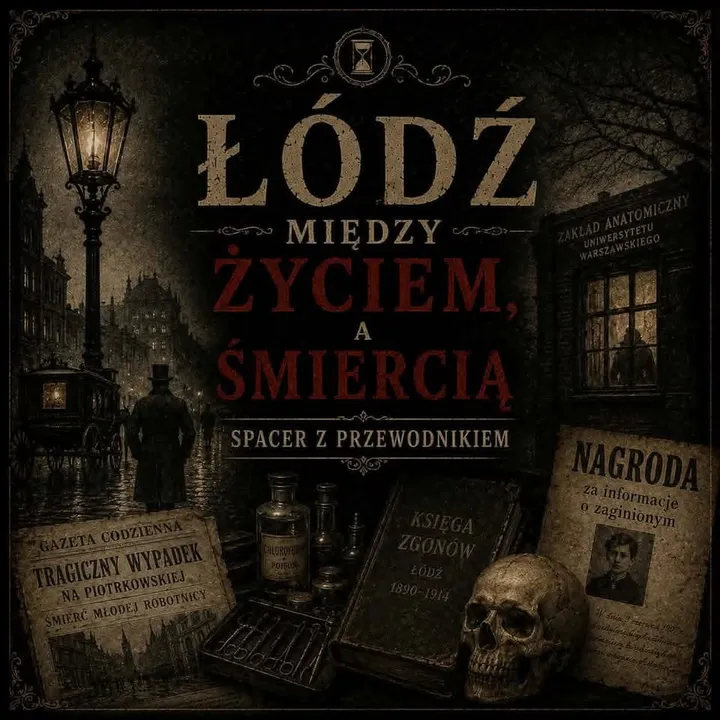 Łódź między życiem, a śmiercią – spacer z przewodnikiem