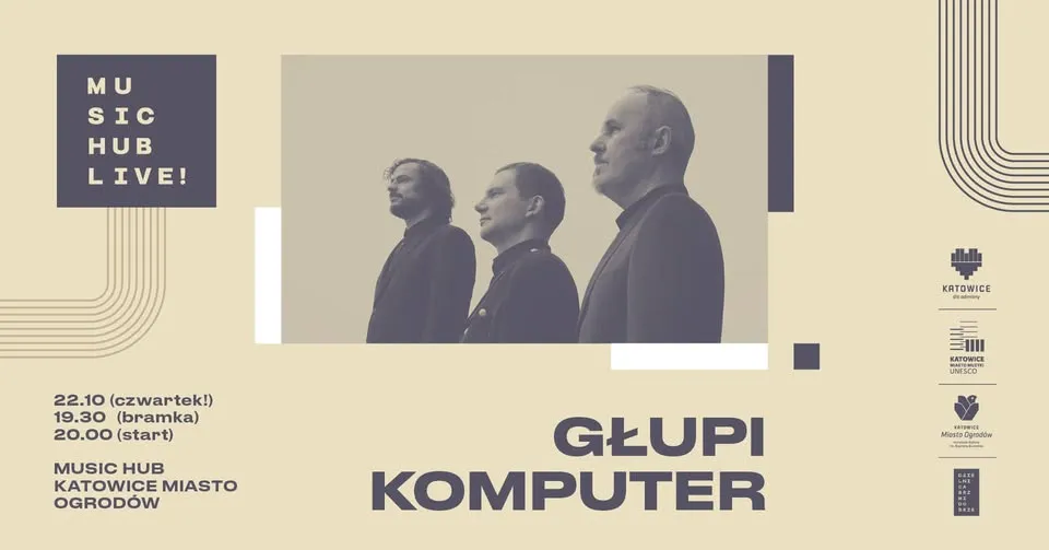 Głupi Komputer | Music Hub Live, Katowice