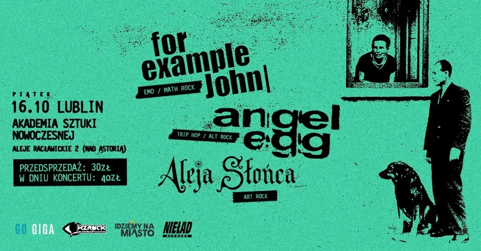 for example John / angel egg / Aleja Słońca | LUBLIN 16.10.2026