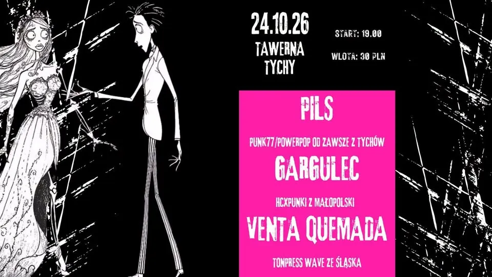 Pils, Venta Quemada, Gargulec – celebra w Tawernie