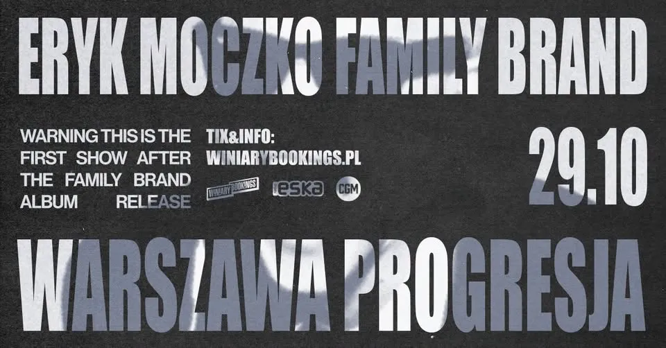 ERYK MOCZKO / 29.10.26 / Progresja, Warszawa